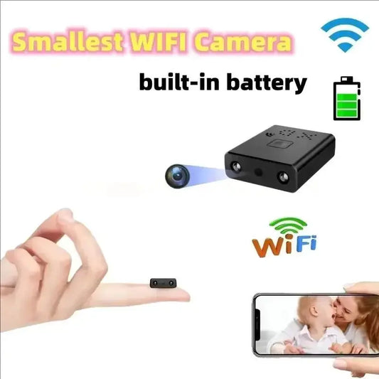 XD WIFI 1080P Mini Camera Built-in Battery IP Remote Monitoring Camcorders IR Night Vision Body Cam Invisible Espia Cam