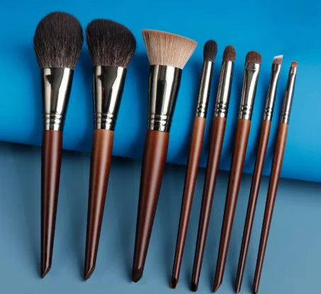 OVW Makeup Brushes Natural Hair Foundation Powder Eyeshadow Contour Professional Makeup brush Set Kit maquiagens