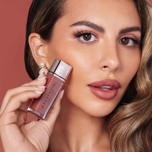 Matte Nude Liquid Lipstick 4 Colors Peachy Velvet Waterproof Non Stick Cup Hydrating Long Lasting Lip Glaze Makeup Cosmetics