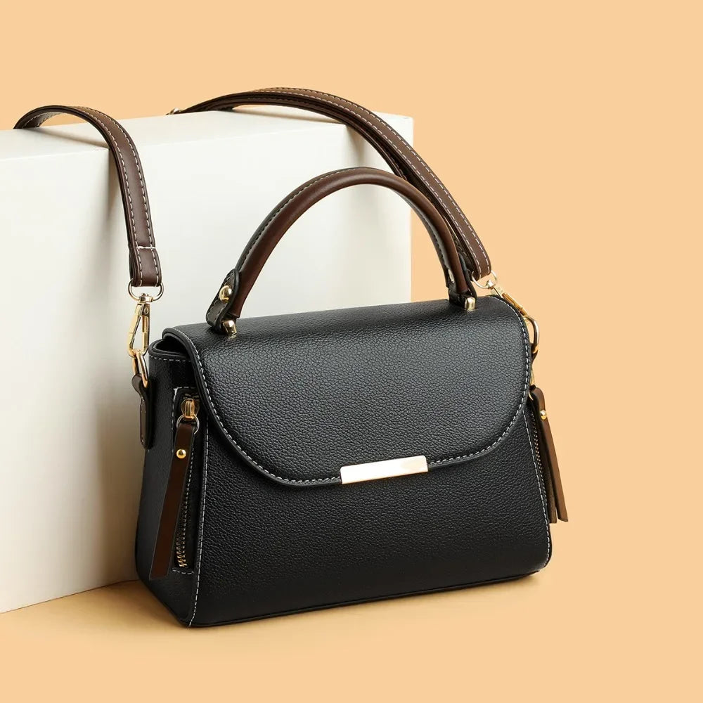 Luxury Shoulder Bag Female Bag Women Leather Handbags Multicolor High Capacity Crossbody Bags for Ladies Handbags