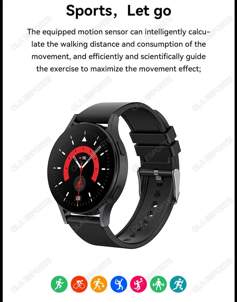 New SmartWatch 2025 Men Women Watches Bluetooth Call Heart Rate Sleep Life Waterproof Smart Watch Fitness Tracker Sporte Watch