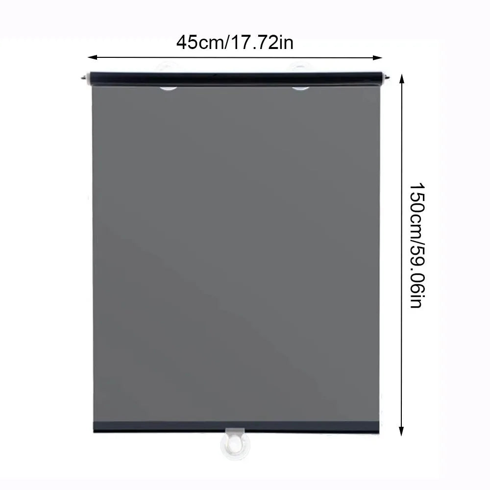 Retractable Front Window Sunshade Telescopic Windshield Anti-UV Sunshade For Truck Passenger Protection High-Definition