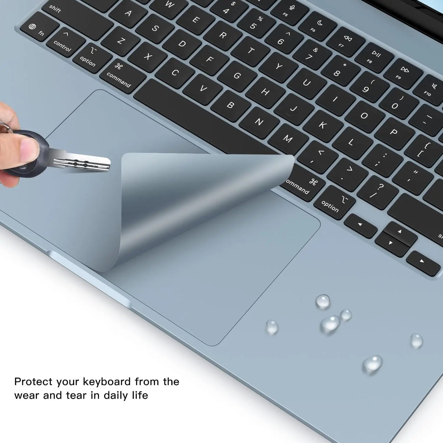 For macbook air 13.6 A3240 M4 AIR 15" A3241 2025 -22 M2 M3 Notebook computer Palm support touchpad protection vinyl skin sticker