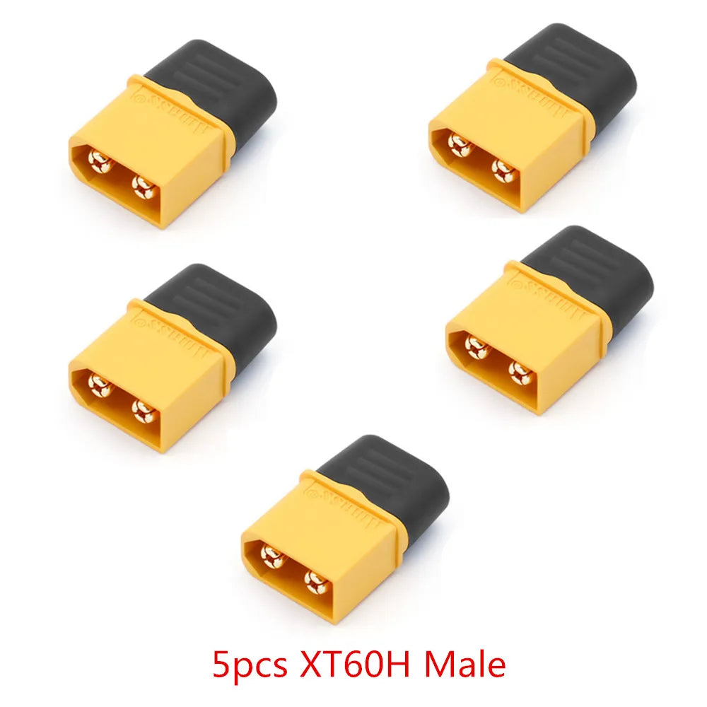 5/10 Pairs XT60H connector plug with Sheath Housing Female / male XT60 plug for RC Lipo Battery cars fpv drones Airplane car