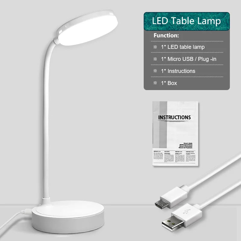 Retro Desk Lamp Warm White Light USB-C Fast Charge USB-C Fast Charge Waterproof Dimmable Gift Idea Table Bedside Lamp Home Decor