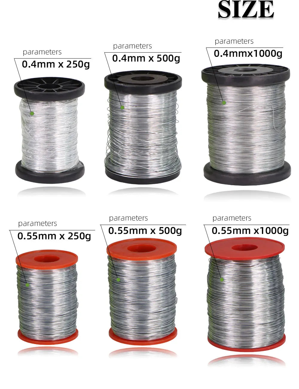 Stainless Steel Bee Hive Frame Wire Iron for Honeycomb Bee Live Foundation Beekeeping Special Suppliers Tools 250G 500G 1000G