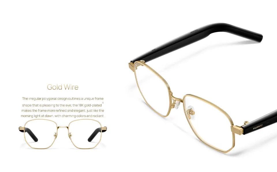 Huawei Smart Glasses 2 All-weather intelligent broadcasting, 11 hours of continuous listening