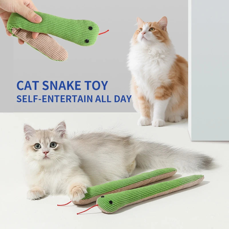 Hot Sale Dog Toy Snake Interactive Toy Kitten Kick Toy Interactive Pet Toy for Indoor Cats 16.5 Inches Pet Supplies
