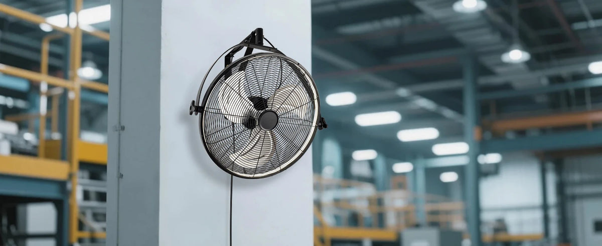 Modern Wall Fan Remote Control 6 Speed Electric Fan Ventilation Multi-Adjustable Oscillating Head Timer LED Ceiling Fan Light