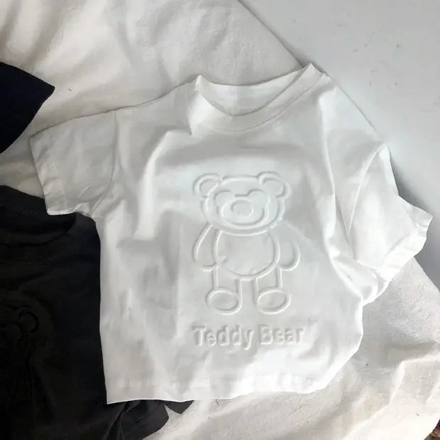 Baby Clothes Suits Cartoon Little Bear TShirt Shorts 2 Piece/Set Kids Boys Fashion Casual Costume New Short Sleeve Tracksuits