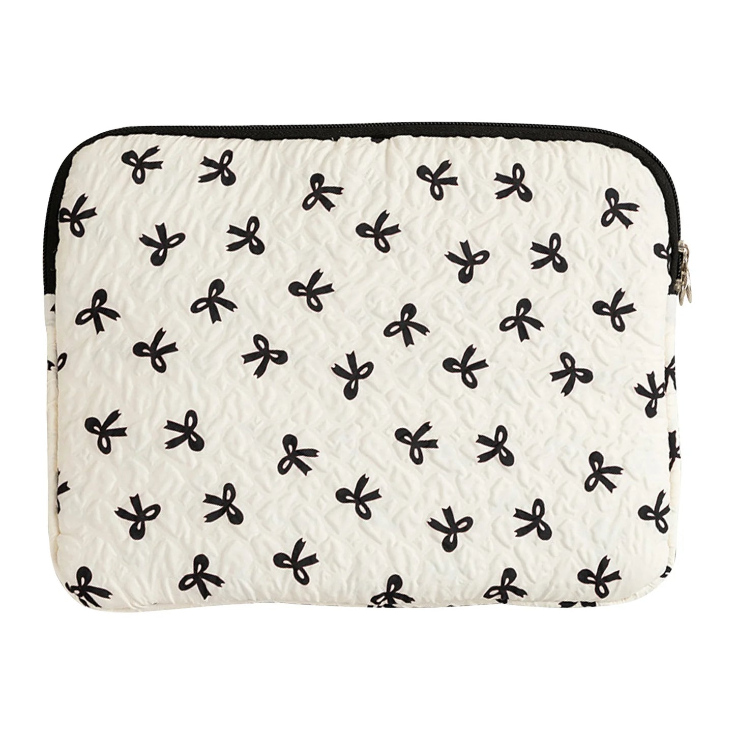 Flower Printed Laptop Sleeve Case Bag for Quilted Protective Laptop Case Computer Sleeve Clutches for 11-15 Inch Laptop Tablet