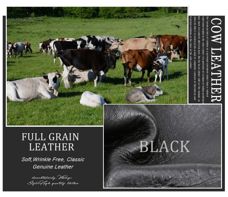 CONTACT'S Genuine Leather Men Wallet Vintage Trifold Hasp Wallet Zipper Coin Purse Card Holder Money Clip Men's Wallets