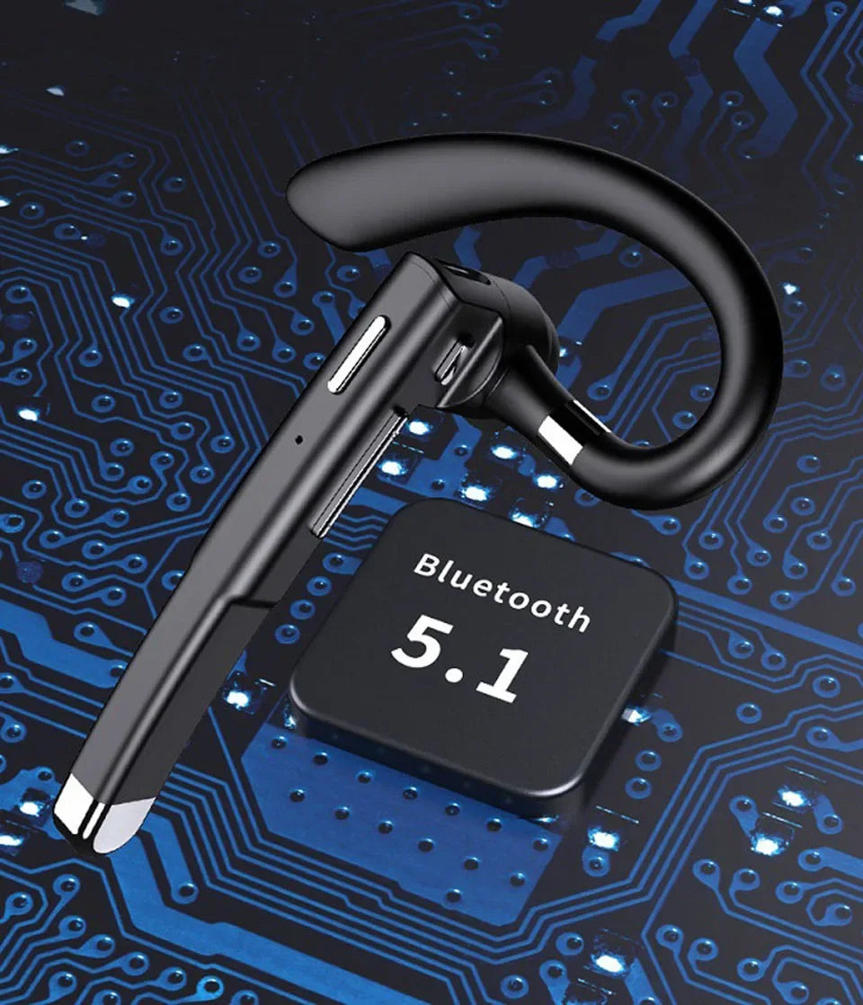 YYK-520 Wireless Headset Gaming Earphone with Built-in Mic for Driving Business Office Compatible with All Smart Phone