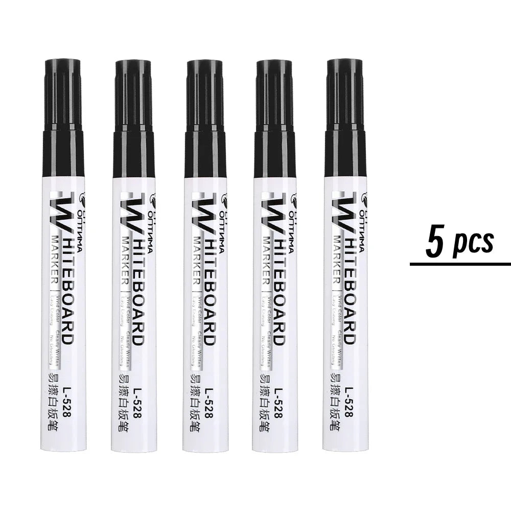 1/20pcs Erasable Whiteboard Marker Pen Blackboard Marker Teaching Chalk for Glass Ceramics Office School Art Marker Stationery