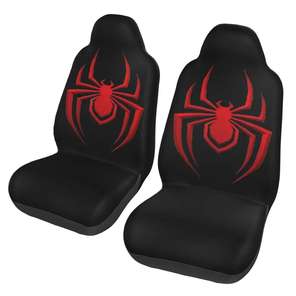 Spidey Spiderman Universal Car Seat Cover for most cars Suitable For All Kinds Models Superheros Seat Covers Polyester Fishing