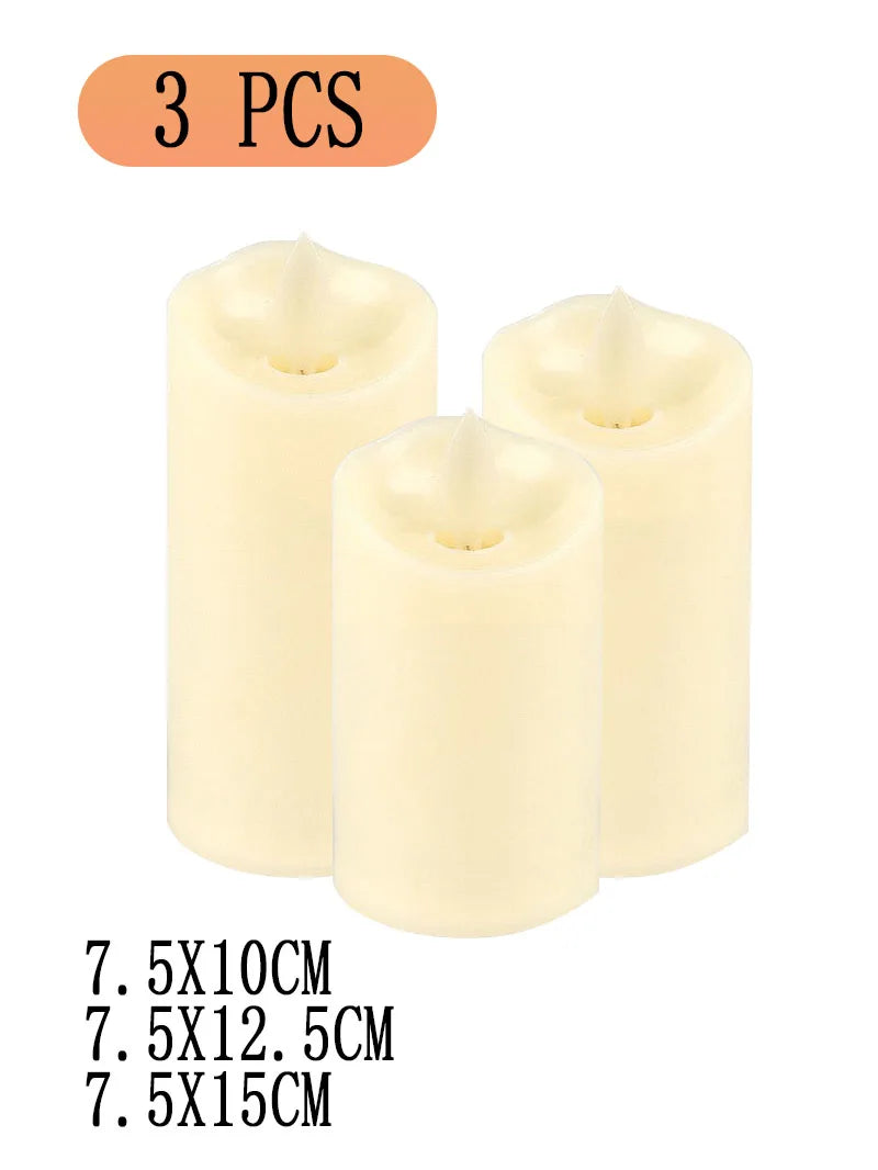 Christmas decorative LED electronic candle lamps,suitable for birthday,hotel,wedding and party decoration fake candle holders