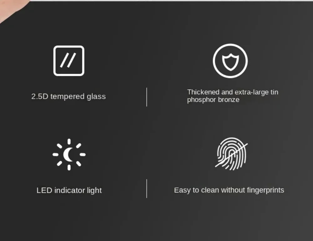 Glass Panel Wall Switch LED European 16a Socket Retro Toggle Light Switch EU UK Standard 2way Socket 1-4gang USB Home Decoration