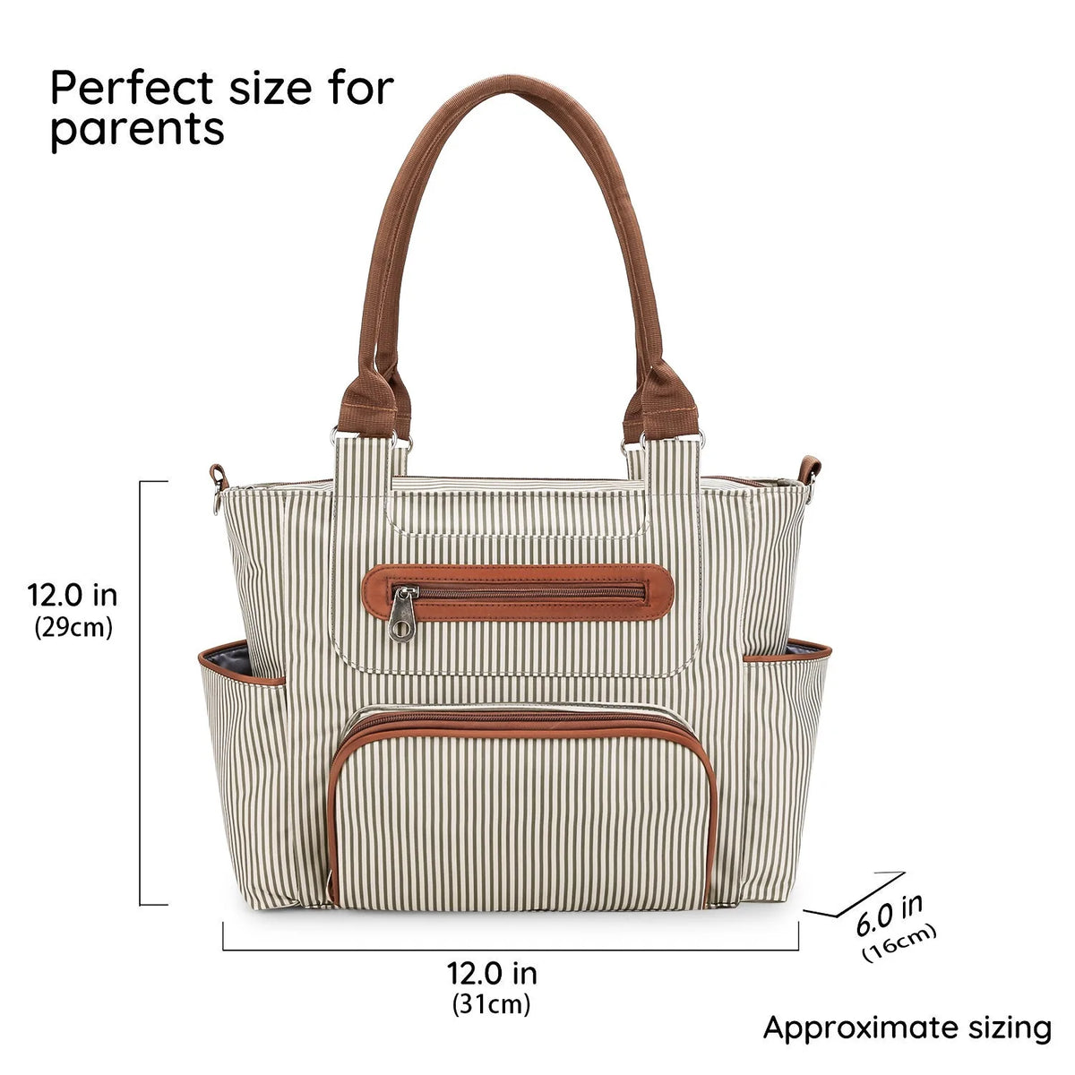Women Shoulder Bag Travel 7 Pcs/Set Baby Diaper Bags Go Out Large Capacity Newborn Nappy  Bag with Changing Pad Multi-functional