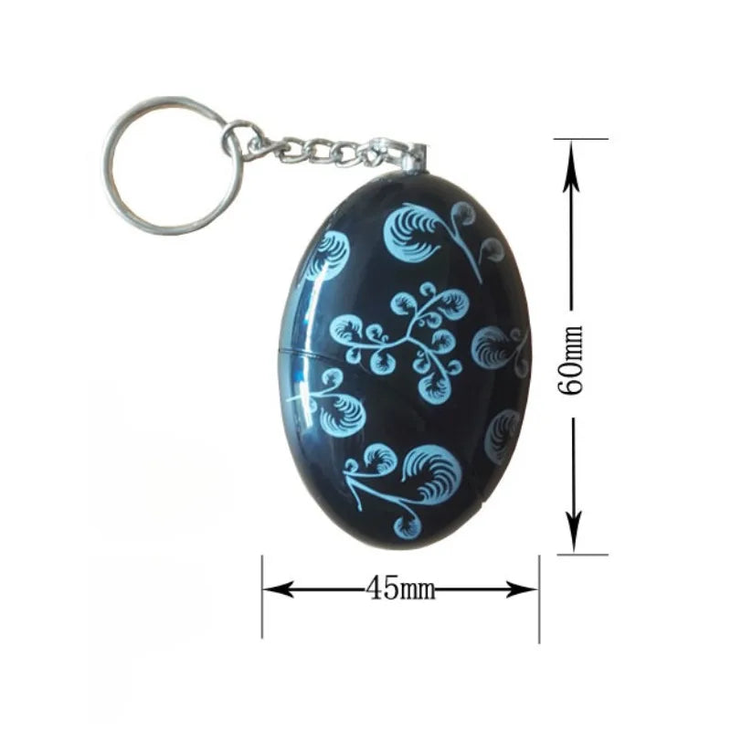 Safety Keychain Full Set, Self Defense Security Keychain Set With Personal Alarm Protective Keychain Accessories For Women Girls