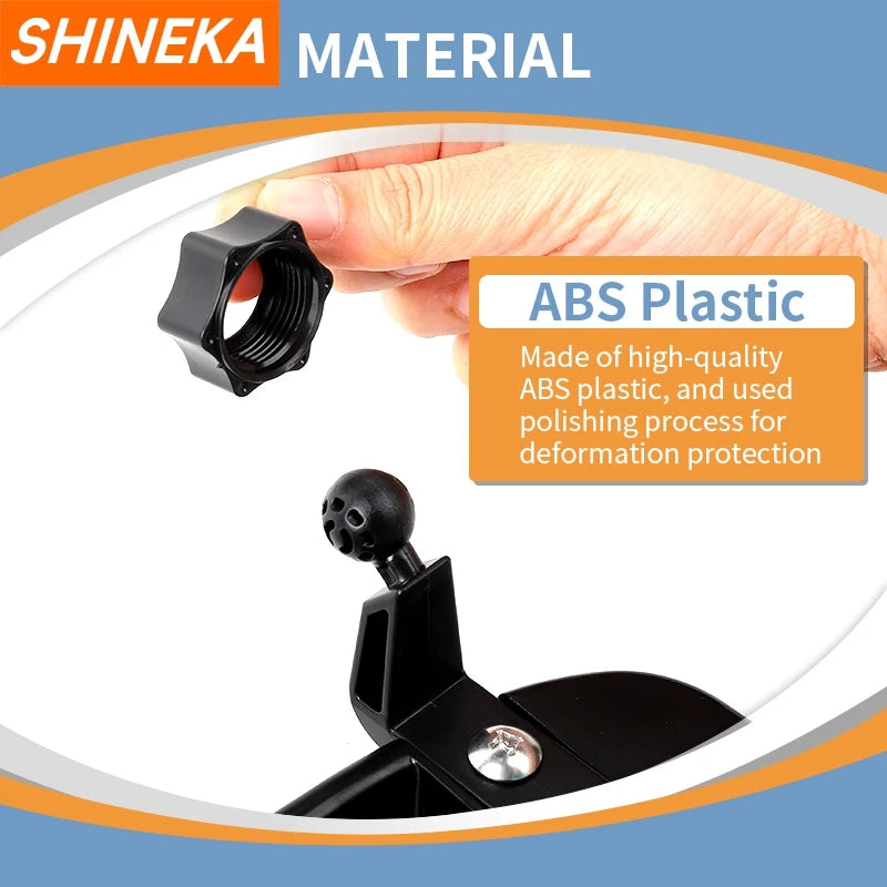 SHINEKA Car Center Console Mobile Phone Holder Storage Box GPS Bracket For Dodge RAM 1500 2012-2017 Interior Accessories