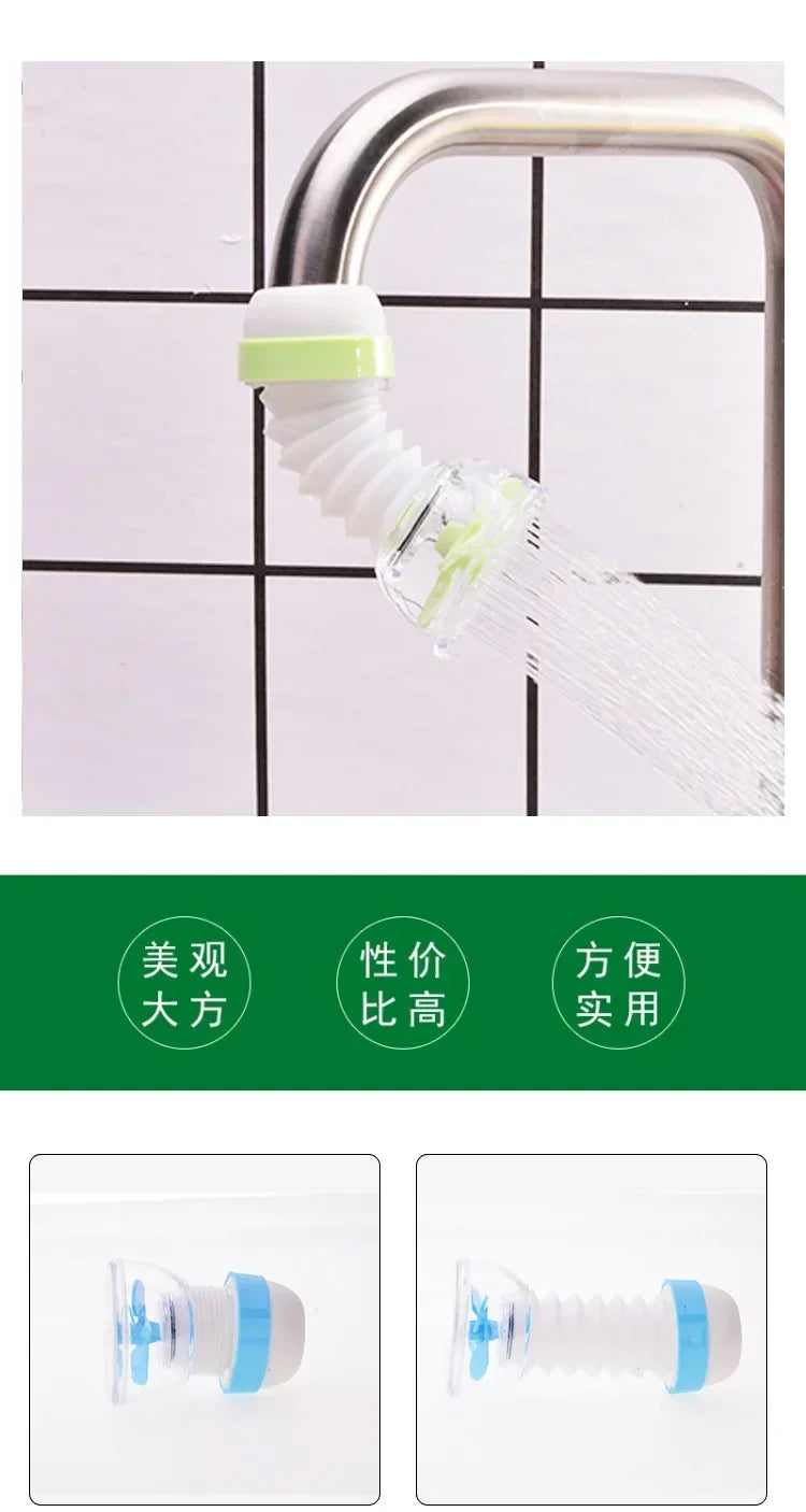 Kitchen Adjustable Collapsible Tap Water Household Faucet Tap Water Clean Purifier Filter Splash-proof Shower Accessories Tools