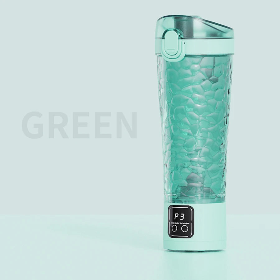 USB charging electric protein powder mixing cup, office coffee cup, rocking cup, fitness sports water cup, cycling kettle