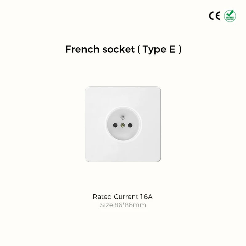 Avoir White Sockets And Switches Retro Switch Button 220V Light Switch Dimmer Toggle Switches 220V Stainless Home Improvements