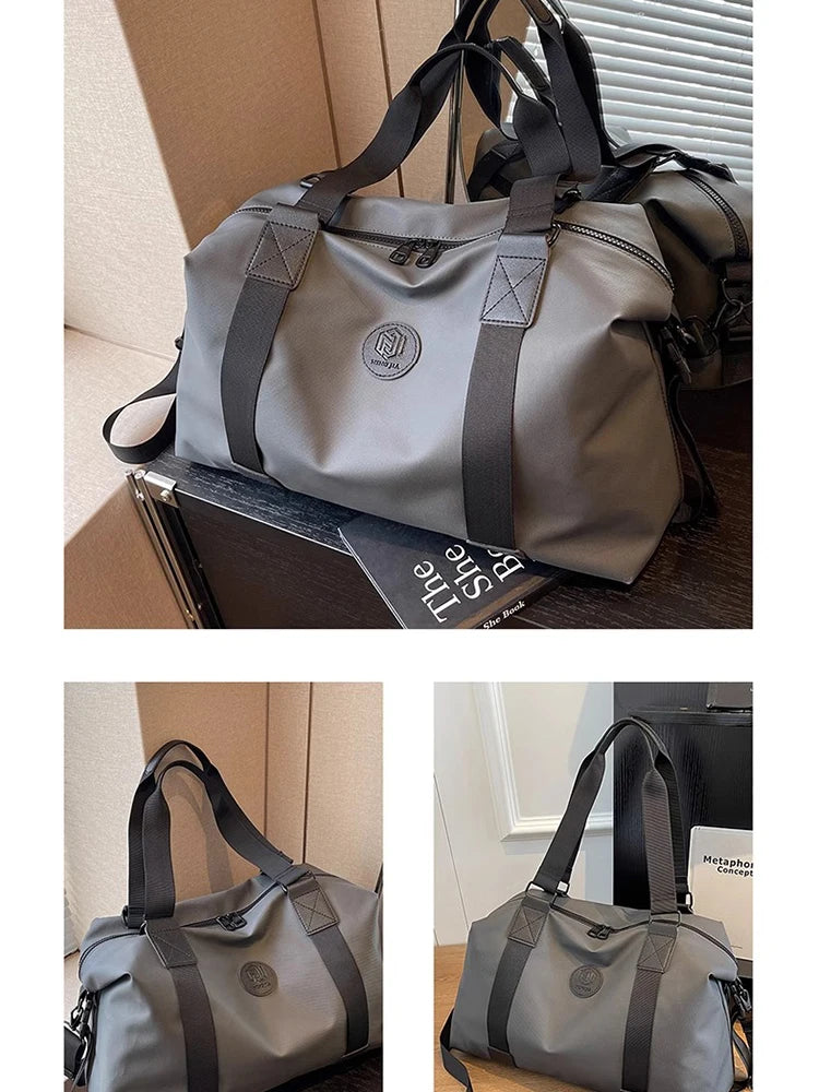 Travel bag Women's short-distance lightweight large-capacity duffel bag Men's business travel handbag Sports fitness backpack