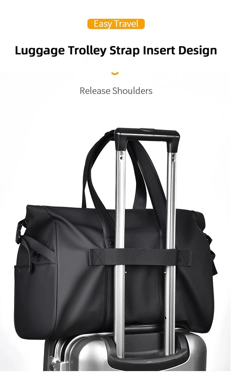 Travel Gym Bag Oxford Dry Wet Separate Bag 15.6 inch Computer Sports Backpack Waterproof Fitness Swim Boxing Basketball Football