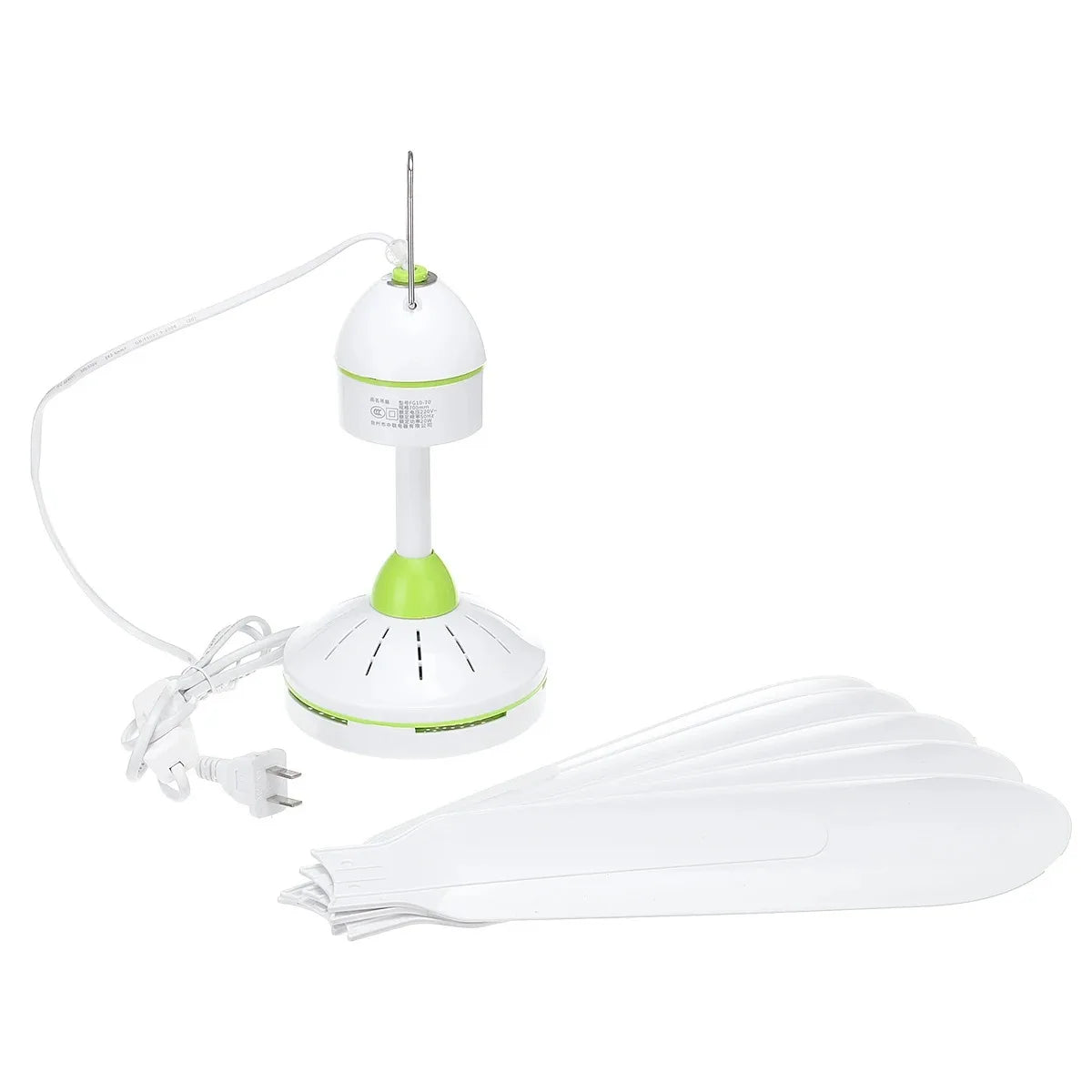 220V AU/EU/UK Silent 5 Leaves Ceiling Canopy fan with 1.8m switch Hanging Fan for Camping Bed Dormitory Tent  celling fan