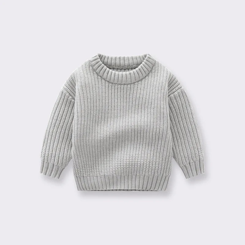 0-6Yrs Baby Boys Girls Knit Sweater Clothes 2025 New Toddler Infant Newborn Knitwear Soft Spring Long Sleeve Baby Pullover Tops