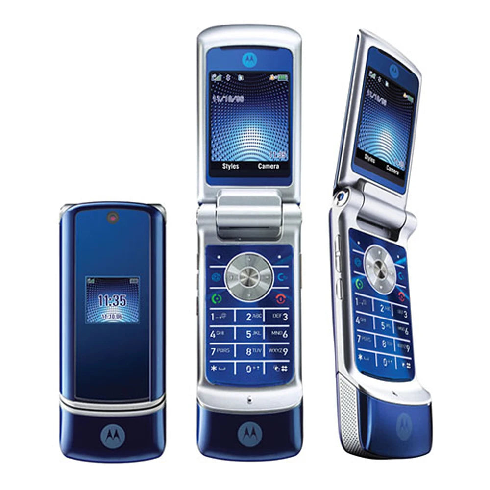 Motorola KAZR K1 GSM/2G Network Mobile Phone 700 Mah Battery 2MP Camera Unlocked Cheap Cell Phone