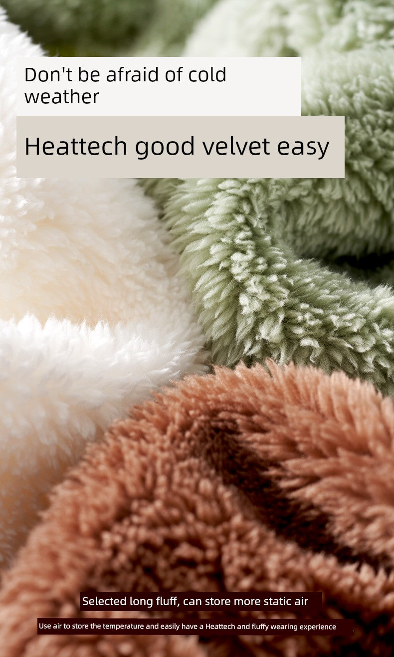 European Pregnant Woman and Baby Autumn and Winter Clothes Baby Going out Cotton-Padded Clothes Thickened Warm Jumpsuit Cute Double-Sided Velvet Outwear Romper