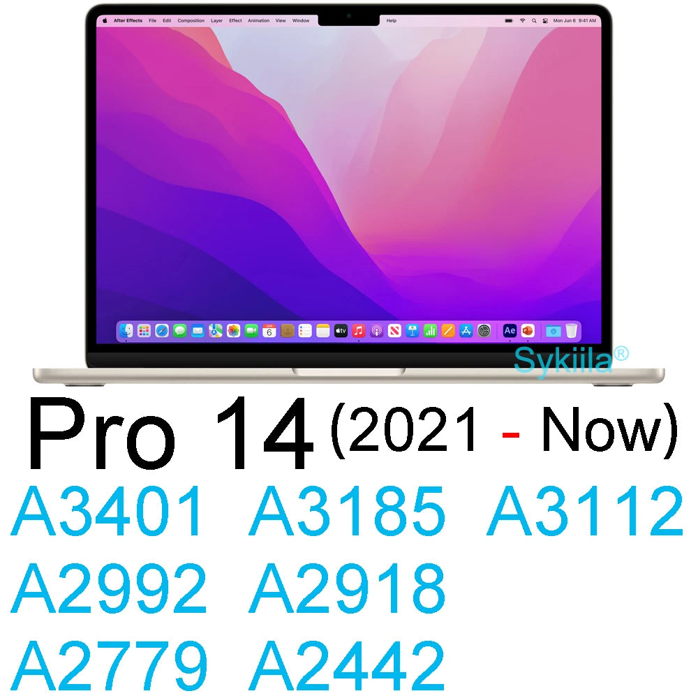 Screen Protector for MacBook Air 13 M4 M3 M2 M1 Air 15 Pro 13 14 15 16 M4 11 12 Skin HD Soft Film Guard A3113 A3114 A3421 A3420