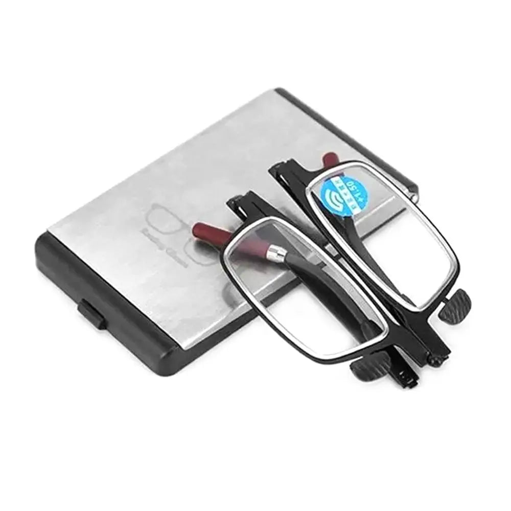 Blue Ray Blocking Anti-Blue Light Reading Glasses Mobile Phone Holder Portable Optical Spectacle Eyeglass Ultralight Metal