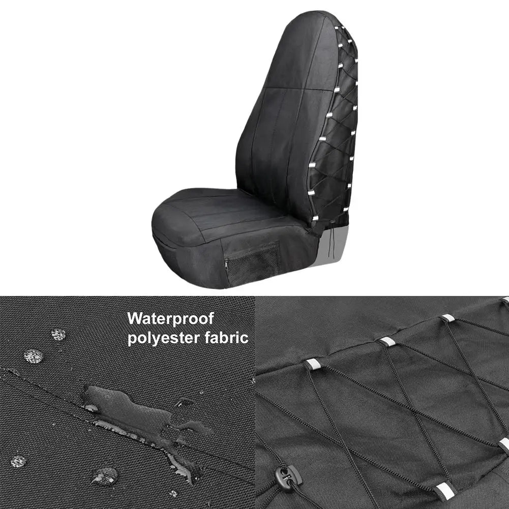Car Seat Cover Oxford Cloth Waterproof Seat Protector With For Car Truck SUV Auto Seat Protector