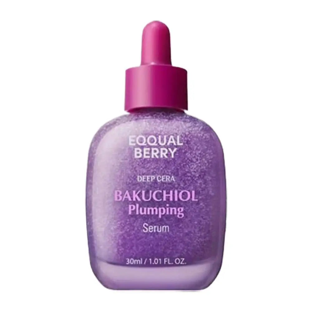 For EQQUALBERRY BAKUCHIOL Plumping Serum 5,000 PPM Retinol Alternative Vitamin C Serum Whitening Smoothing Facial Skin Care Gift