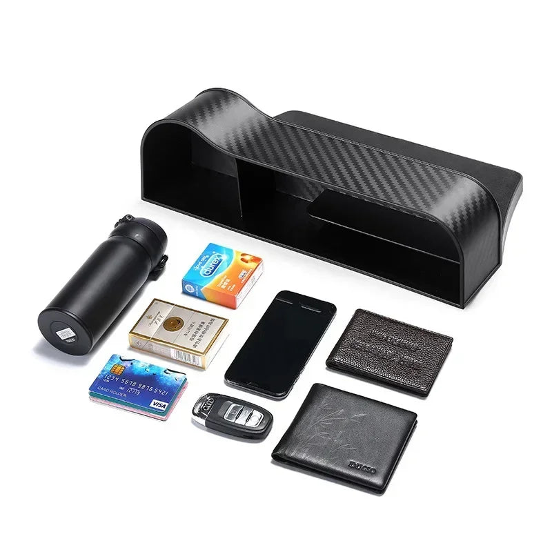 Car Seat Organizer Crevice Storage Box Car Organizer Gap Slit Filler Holder For Wallet Phone Slit Pocket Auto Car Accessories