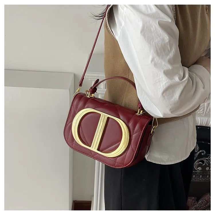 Luxury Chic Designer Diaper Bag For Women Large Capacity Tote Elegant Leather Crossbody Handbag For Fashionable And Practical