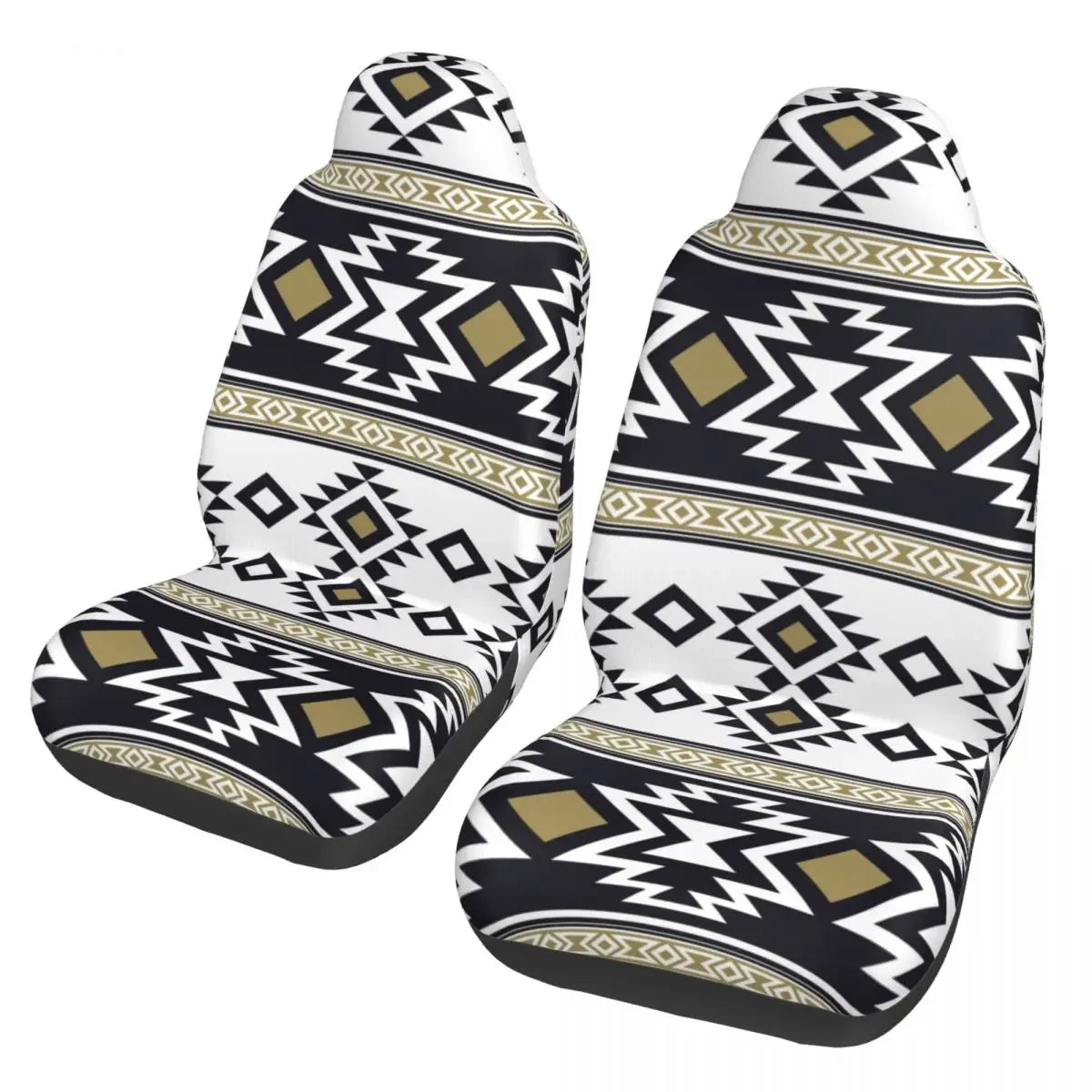 Antique African Textile Print Universal Car Seat Cover Protector Interior Accessories Women Seat Cushion/Cover Seat Protector