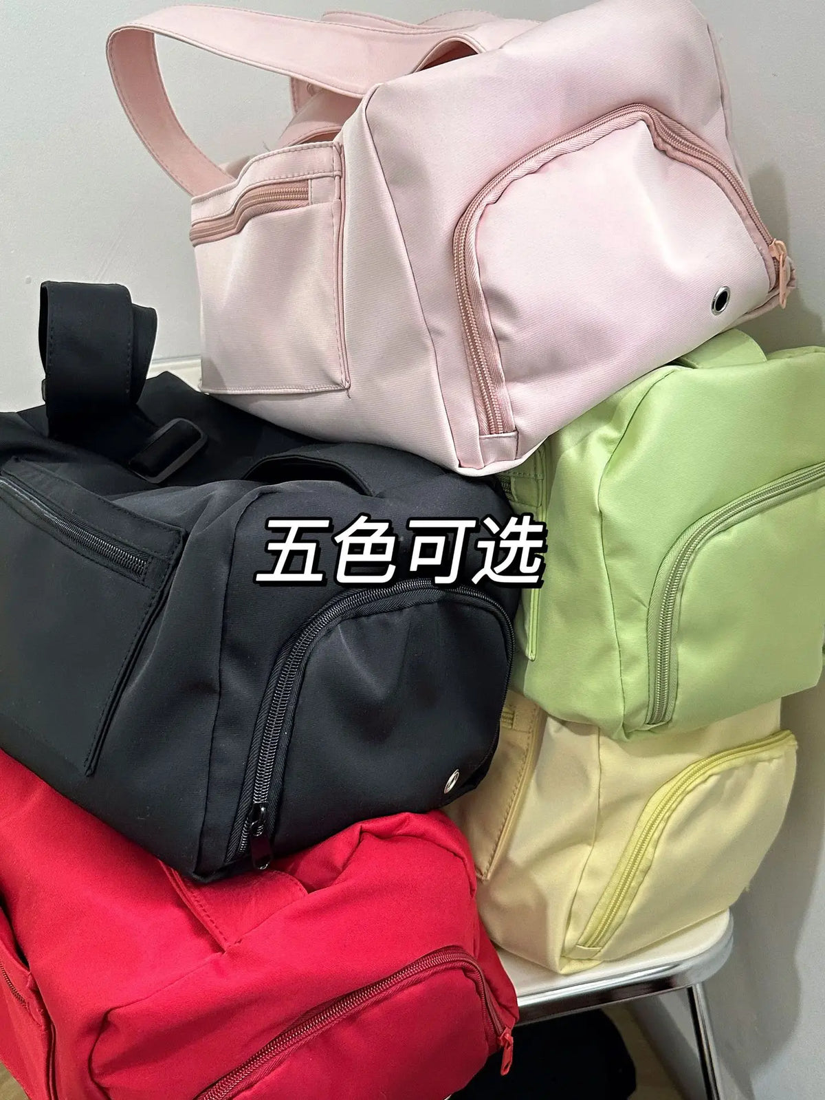 Large Crossbody Travel Tote Bags for Women 2024 Canvas Shoulder Messenger Bag Sports Yoga Satchels Fashion Woman Handbag