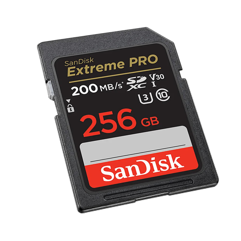 SanDisk Ultra/Extreme/Extreme PRO SD Card 256GB 128GB 64GB SDXC 32GB SDHC Memory Card C10 U1 U3 Carte SD Card  for Camera 4K UHD