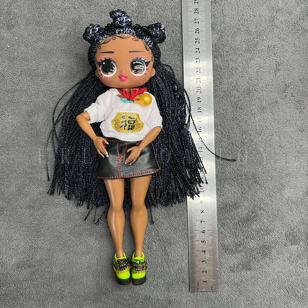 Original 24cm OMG multi-style big sister fashion dressup girl DIY holiday gift doll toy