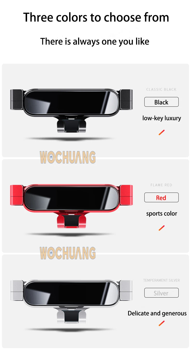Car Phone Holder For Mazda 6 2004-2015 GPS Special Gravity Navigation Mobile Bracket 360 Degree Rotating Bracket Accessories