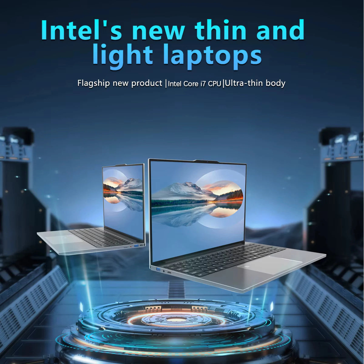 New I7 15.6' Laptop Computer PC Intel Core I7-1165G7 16GB RAM 1/2TB SSD Windows 11 Fingerprint Unlock Notebook Backlight Laptop