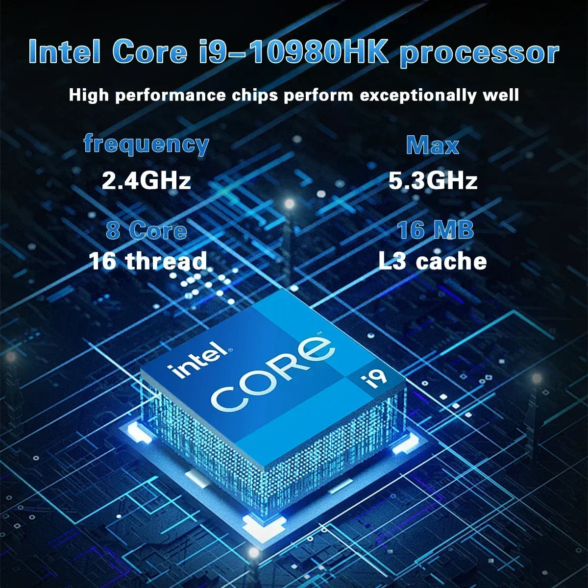 New 15.6" Laptop Intel Core I9-10980HK 32GB DDR4 2TB M.2 SSD Win11 Pro Fingerprint Unlock WiFi6 BT5.2 4K HD Gaming Ultrabook
