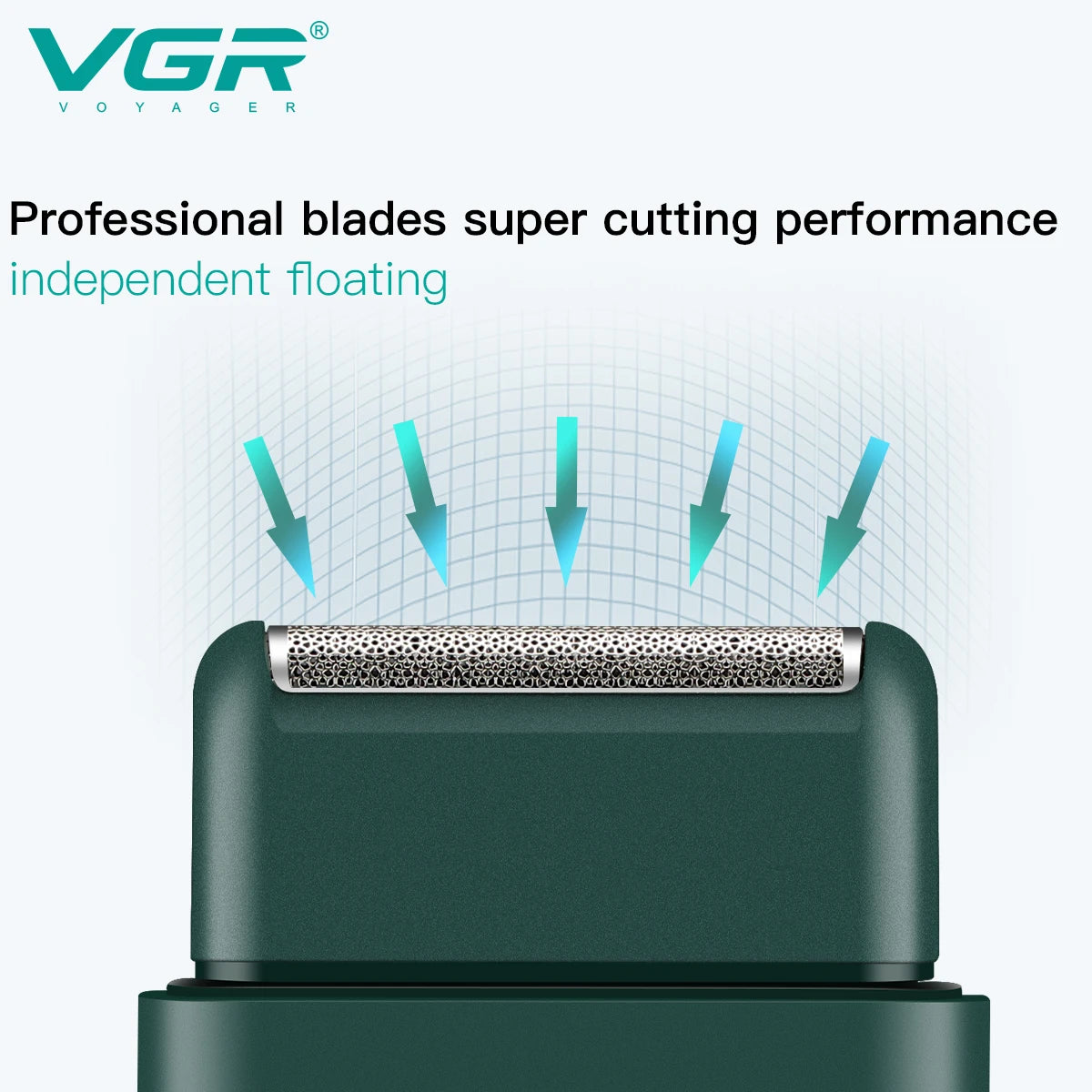 VGR Razor Professional Electric Shaver Mini Beard Trimmer Shaving Machine Shaving Machine Razor Electric Razor for Men V-390