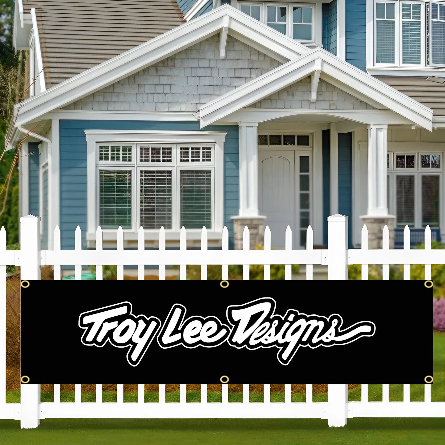 60X240cm Troy lee designs Auto Parts Flag Banner Flag Polyester Printed Garage or Outdoor Decoration Tapestry