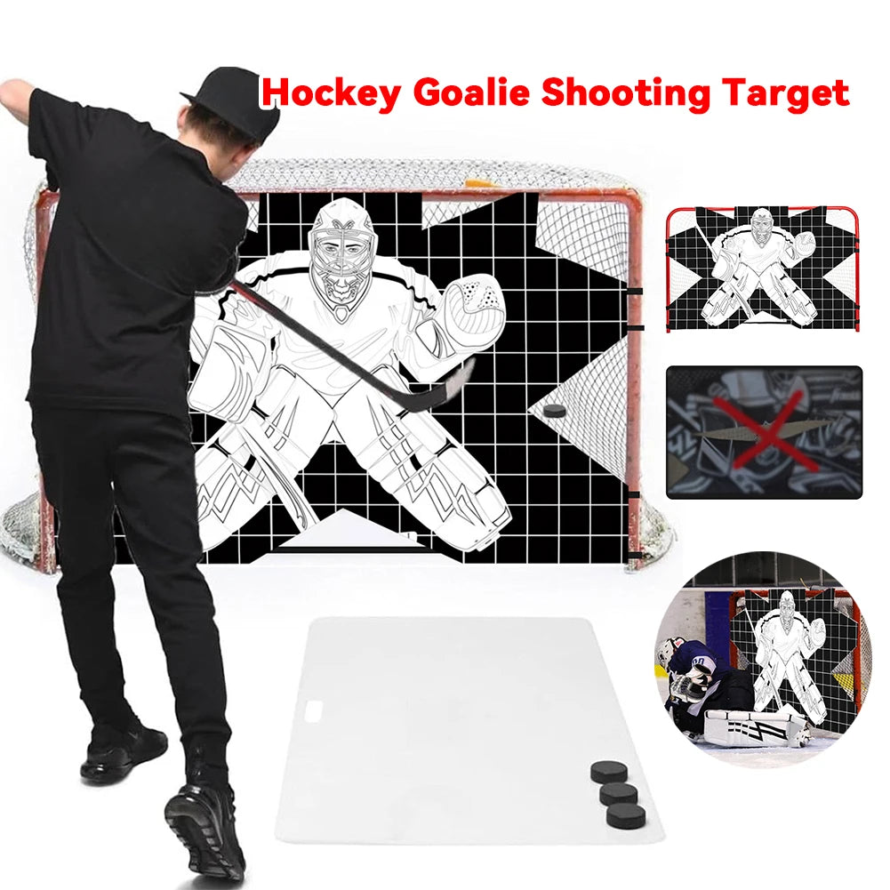 Hockey Goalie Shooting Target Street Hockey Net Goalie Target Hockey Goal Practice Target for Hockey Training