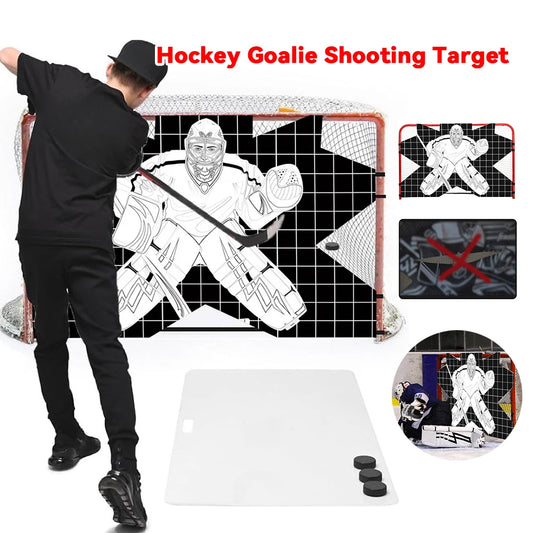 Hockey Goalie Shooting Target Street Hockey Net Goalie Target Hockey Goal Practice Target for Hockey Training